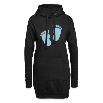 baby Boy - Sweat-shirt à capuche long Femme - noir - Devant