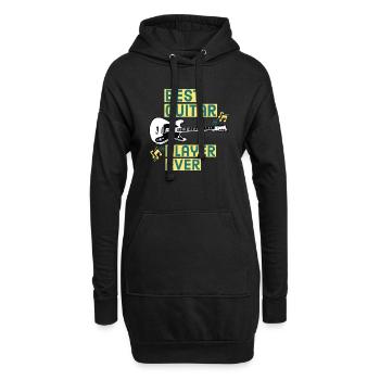 Meilleur guitariste de tous les temps - Sweat-shirt à capuche long Femme - noir - Devant