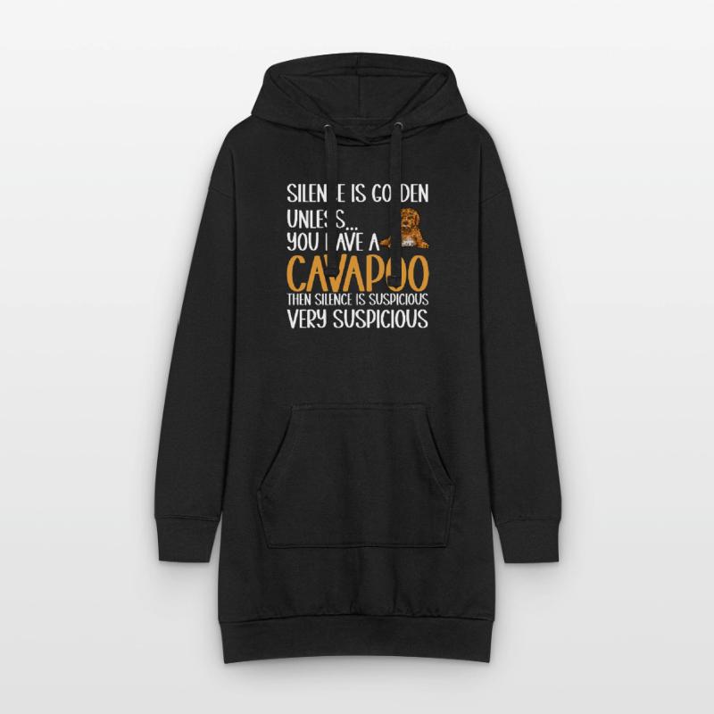 Cavapoo Cavoodle Capoodle Dog Hoodie Dress