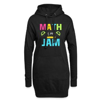 Lehrer Schulalltag Vintage Bildung Unterricht - Hoodie-Kleid - Schwarz - Vorne