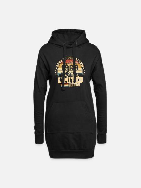 1969 Geburtstag 1969 Jahrgang 1969 Geburtstag - Hoodie-Kleid - Schwarz