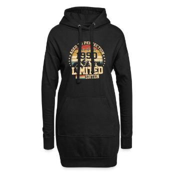 1990 Geburtstag 1990 Jahrgang 1990 Jubiläum - Hoodie-Kleid - Schwarz - Vorne