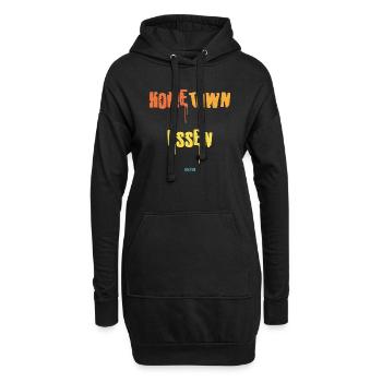 Home Town Essen 2 - Hoodie-Kleid - Schwarz - Vorne