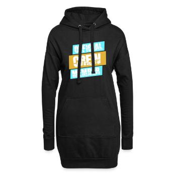 Membre officiel de l’équipage Amis de l’équipe Logo officiel - Sweat-shirt à capuche long Femme - noir - Devant