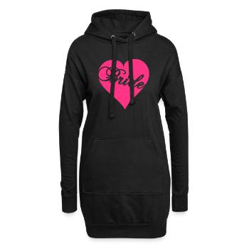 Bride - Hoodie-Kleid - Schwarz - Vorne