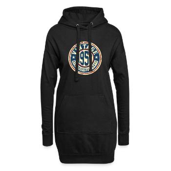 Vintage 1957 - Hoodie-Kleid - Schwarz - Vorne