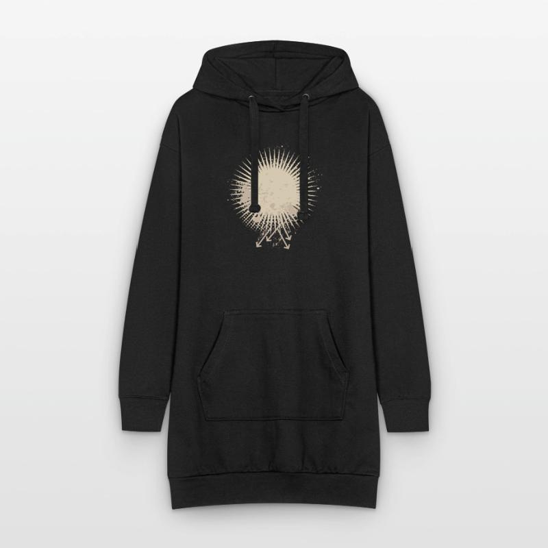 Vector background eu Hoodie Dress