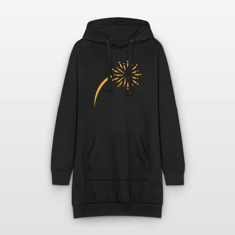 Fireworks Hoodie Dress