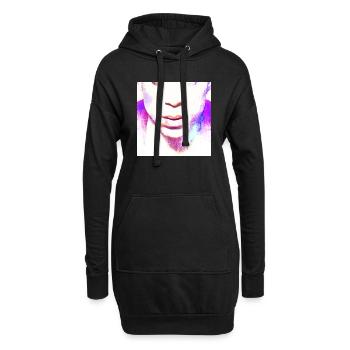 Protège-dents pour les fans de P-rince | Masque Purple Hero - Sweat-shirt à capuche long Femme - noir - Devant