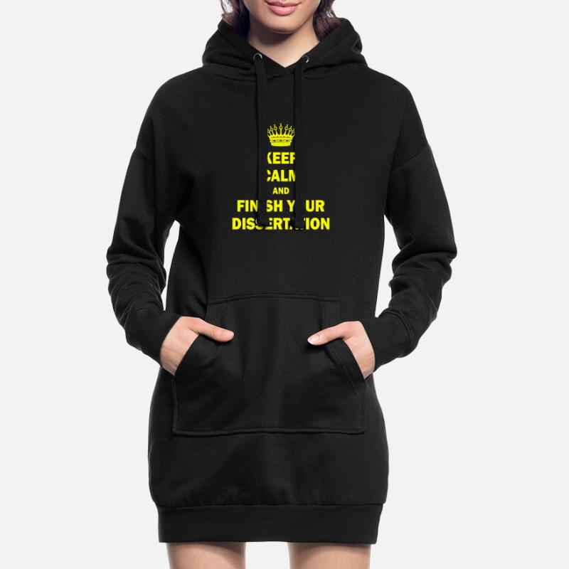 Dissertation Phd Student Gift Hoodie Dress