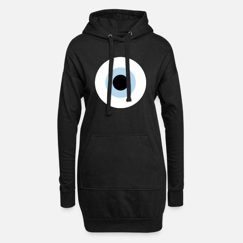Nazar - Hoodie-Kleid - Schwarz