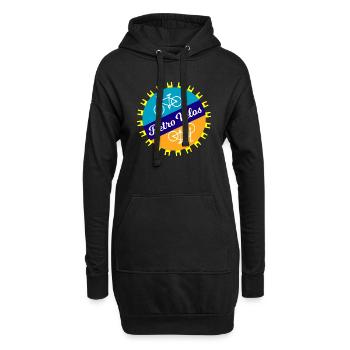 Vélo Biking Triathlon Cycling - Sweat-shirt à capuche long Femme - noir - Devant