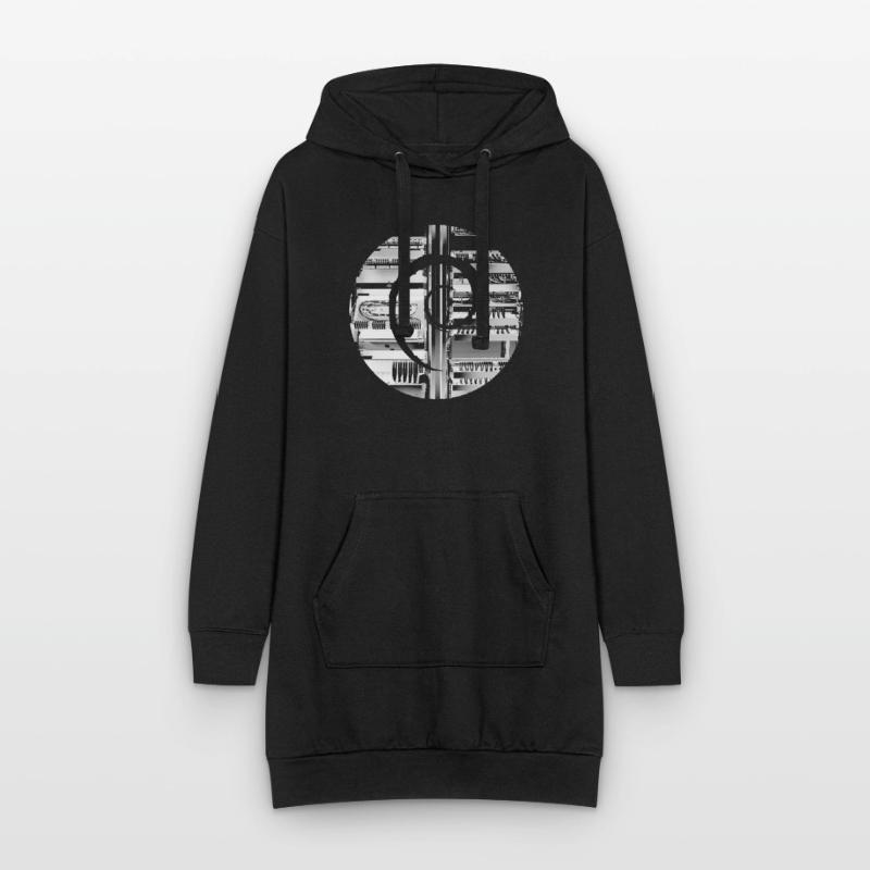 Debian GNU Linux Hoodie-Kleid
