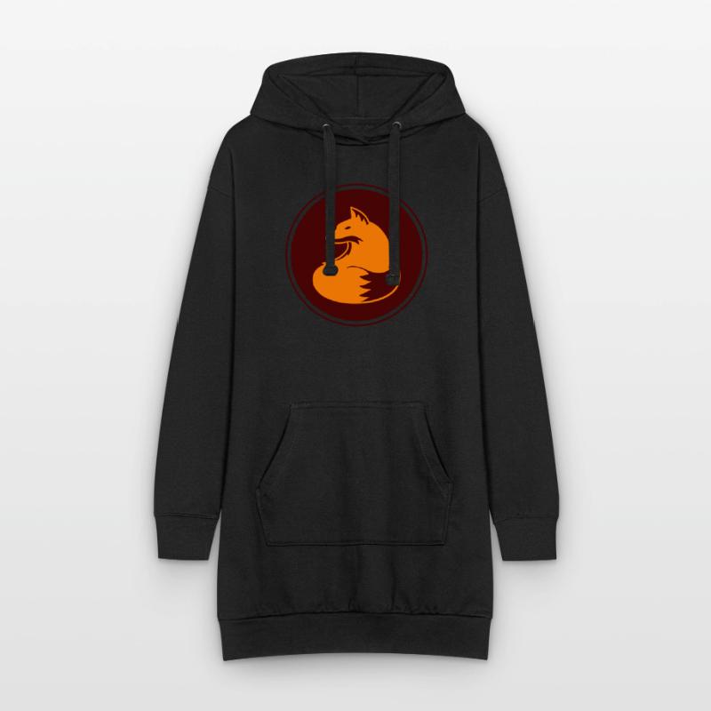 Fox Hoodie-Kleid