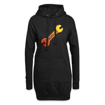 Mechaniker | Mechaniker | Beruf - Hoodie-Kleid - Schwarz - Vorne
