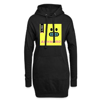 Emoji Day 2022 - Emoji Awkward - Design B - Hoodie Dress - black - Front