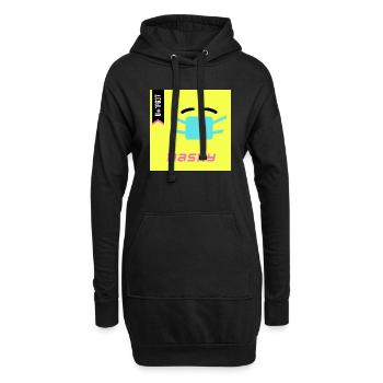 Journée Emoji 2022 - Emoji Masky - Design A - Sweat-shirt à capuche long Femme - noir - Devant