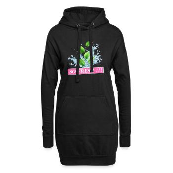 So Fresh - Hoodie-Kleid - Schwarz - Vorne