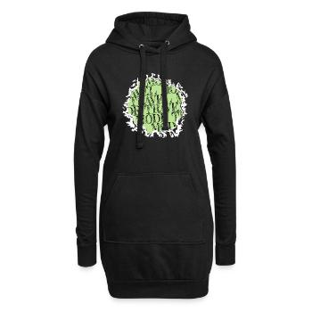 Camping Bière Humour Cadeau Montagne - Sweat-shirt à capuche long Femme - noir - Devant