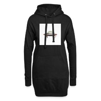 UFO - Hoodie Dress - black - Front