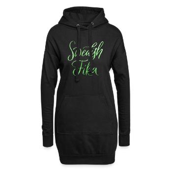 Suède Sverige Viking Norden Scandinavie - Sweat-shirt à capuche long Femme - noir - Devant