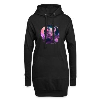 Pastel Goth Woman - Für Fans von Pastel Goth - Hoodie-Kleid - Schwarz - Vorne
