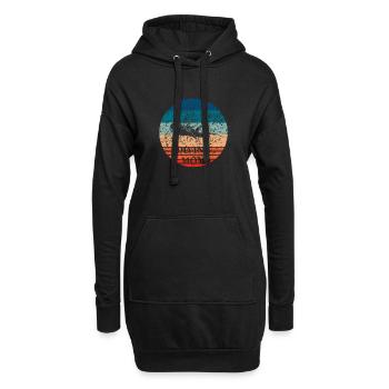 Diving Mom - Conception de plongée pour Diving Mamas - Sweat-shirt à capuche long Femme - noir - Devant