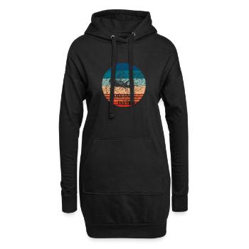 Diving Dad - Conception de plongeur pour les papas de plongée - Sweat-shirt à capuche long Femme - noir - Devant