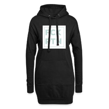 FCKPTN LGBW - Hoodie-Kleid - Schwarz - Vorne