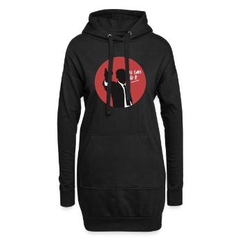 You Can Do It ! Motivation business, réussite - Sweat-shirt à capuche long Femme - noir - Devant