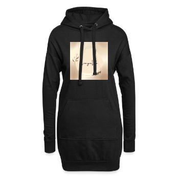 Tumbler - Hoodie-Kleid - Schwarz - Vorne