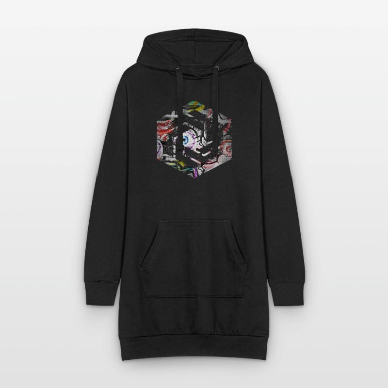 Hoodie-Kleid