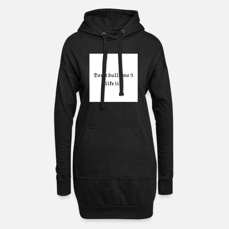 Bully - Hoodie Dress - black