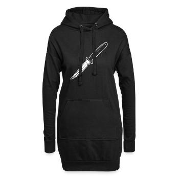 Knife Cutler Knife Lover - Sweat-shirt à capuche long Femme - noir - Devant