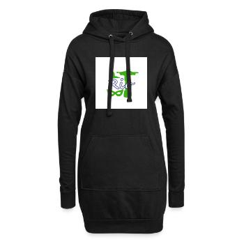 Rio de Janeiro - Sweat-shirt à capuche long Femme - noir - Devant