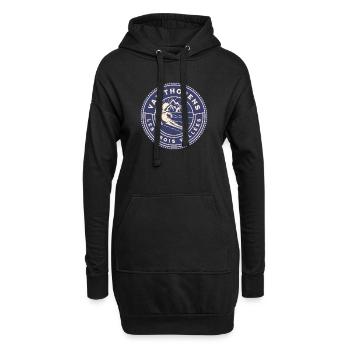 Val Thorens Ski - Sweat-shirt à capuche long Femme - noir - Devant