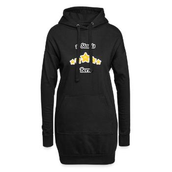Rock Star - Hoodie-Kleid - Schwarz - Vorne