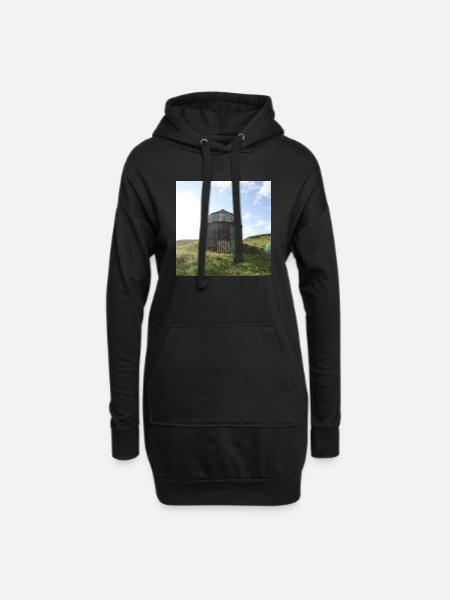 House - Hoodie Dress - black