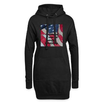 Veteranen, Veteranen, Waffenstillstand. - Hoodie-Kleid - Schwarz - Vorne