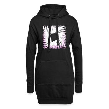 Humour Jouer à des jeux vidéo Jeux vidéo Donjons Bière - Sweat-shirt à capuche long Femme - noir - Devant