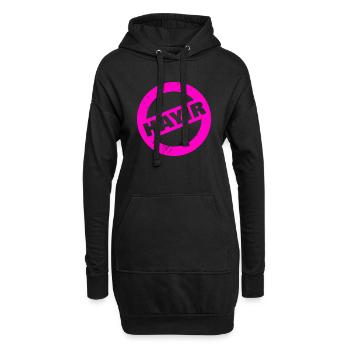 HAYIR - Hoodie-Kleid - Schwarz - Vorne