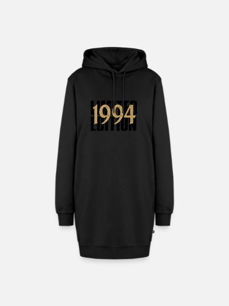 1994 Vintage - Hoodie-Kleid - Schwarz