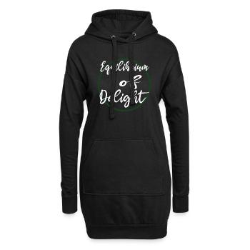 Geek Joyous Journey Anniversaire Humour Joie intérieure - Sweat-shirt à capuche long Femme - noir - Devant