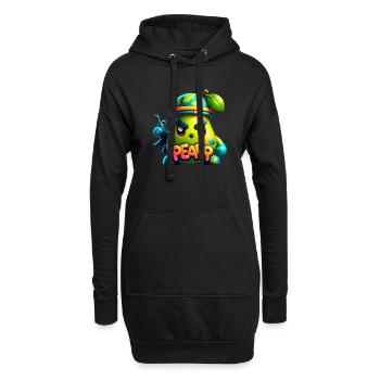 SoldatenBirne - Grr - Hoodie-Kleid - Schwarz - Vorne
