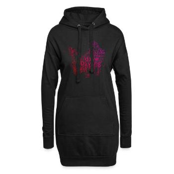 Plongée sous-marine Plongée plongeuse Plongée libre - Sweat-shirt à capuche long Femme - noir - Devant