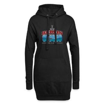 Berlin 030 Made in Germany - Hoodie-Kleid - Schwarz - Vorne