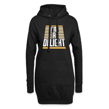 Drôle Je suis un délice Sarcastique Délicieux Humour Amusant - Sweat-shirt à capuche long Femme - noir - Devant