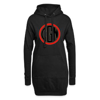 CGN 2 - Hoodie-Kleid - Schwarz - Vorne