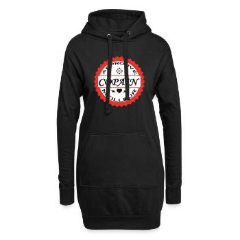 Approuvé meilleur COPAIN - Sweat-shirt à capuche long Femme - noir - Devant
