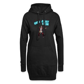 KOHL - Hoodie-Kleid - Schwarz - Vorne